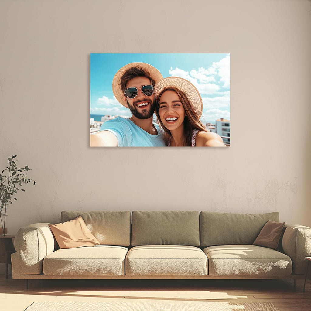 Custom Photo Posters | Upload Your Images - 24x36 Unframed Wall Art for Home Decor