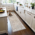 Hy Hao Yun Lai Washable 2'x6' Hallway Runner Rug - Non-Slip, Stain-Resistant Kitchen/Entryway Mat