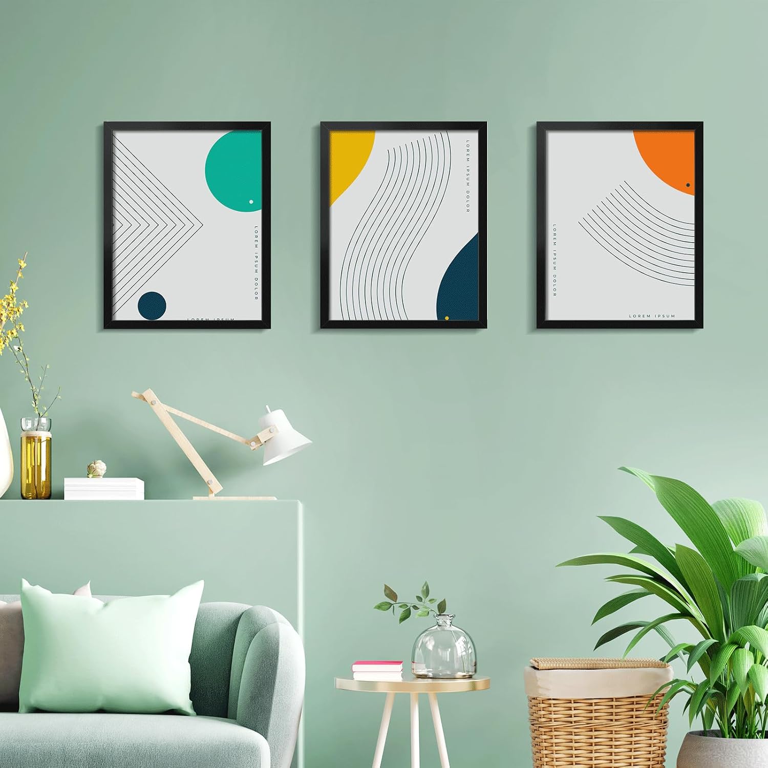 11x17 Black Picture Frame - Shatterproof Plexiglass & Hanging Hardware for Wall Display