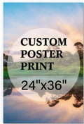 TBPOA Personalized Custom Poster Print - 36" x 24" Unframed Wall Art