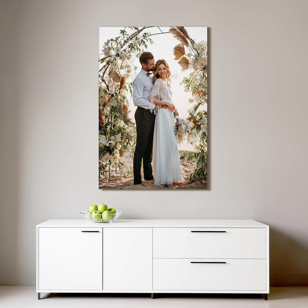 Personalized Photo Canvas Print (8x12) - Handmade Wall Art by ART.JLMAI