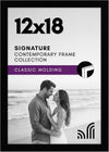 Americanflat 12x18 Black Poster Frame - Shatter-Resistant Glass & Engineered Wood