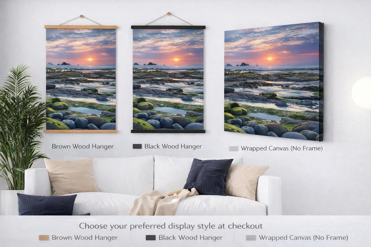 Custom Personalized Photo Canvas Poster (Unframed) - 24x36 Wall Art Print by ZXDZSM