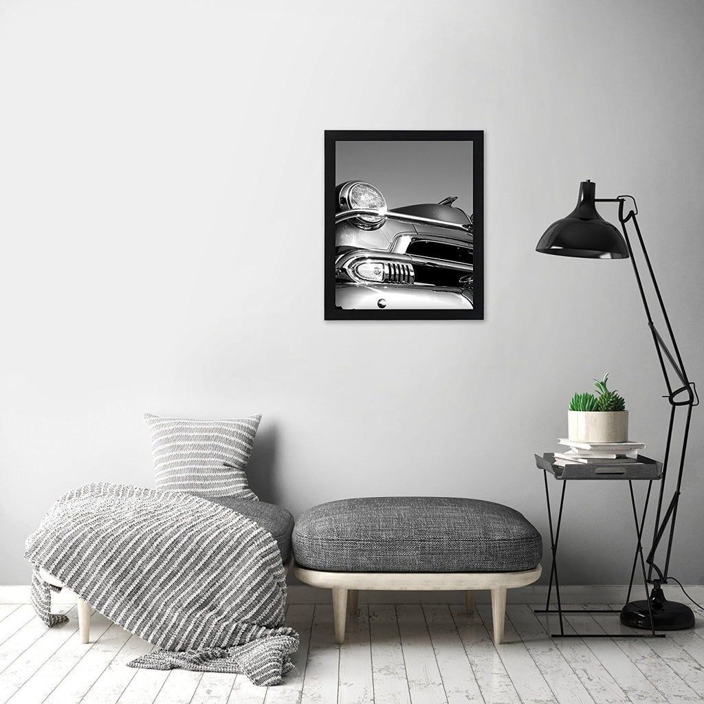 Black 18x24 Poster Frame - Americanflat | Engineered Wood & Polished Plexiglass