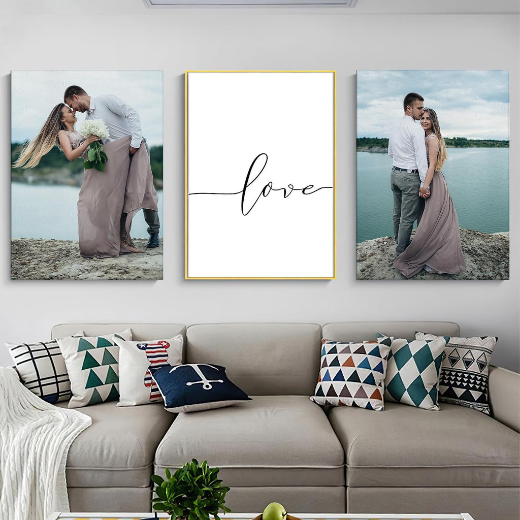 Custom Canvas Print Personalized Photo 8x10 - Chericosy Framed Wall Art