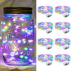 chzk Battery-Operated 8 Pack Fairy Lights - 7ft 20 LED Twinkle String for Parties
