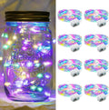 chzk Battery-Operated 8 Pack Fairy Lights - 7ft 20 LED Twinkle String for Parties