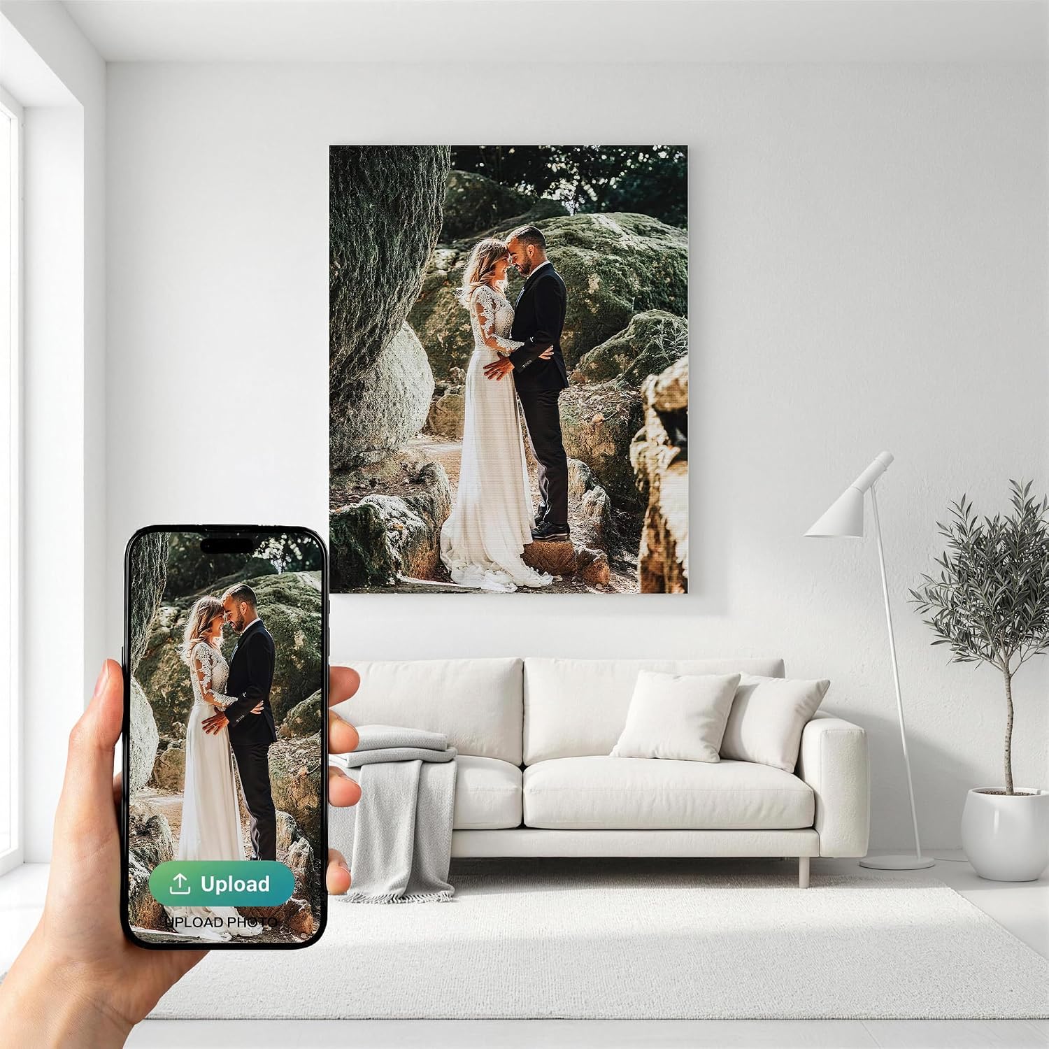 Custom Framed Canvas Print - Personalized Photo Art for Home Decor & Gifts | P&L ART