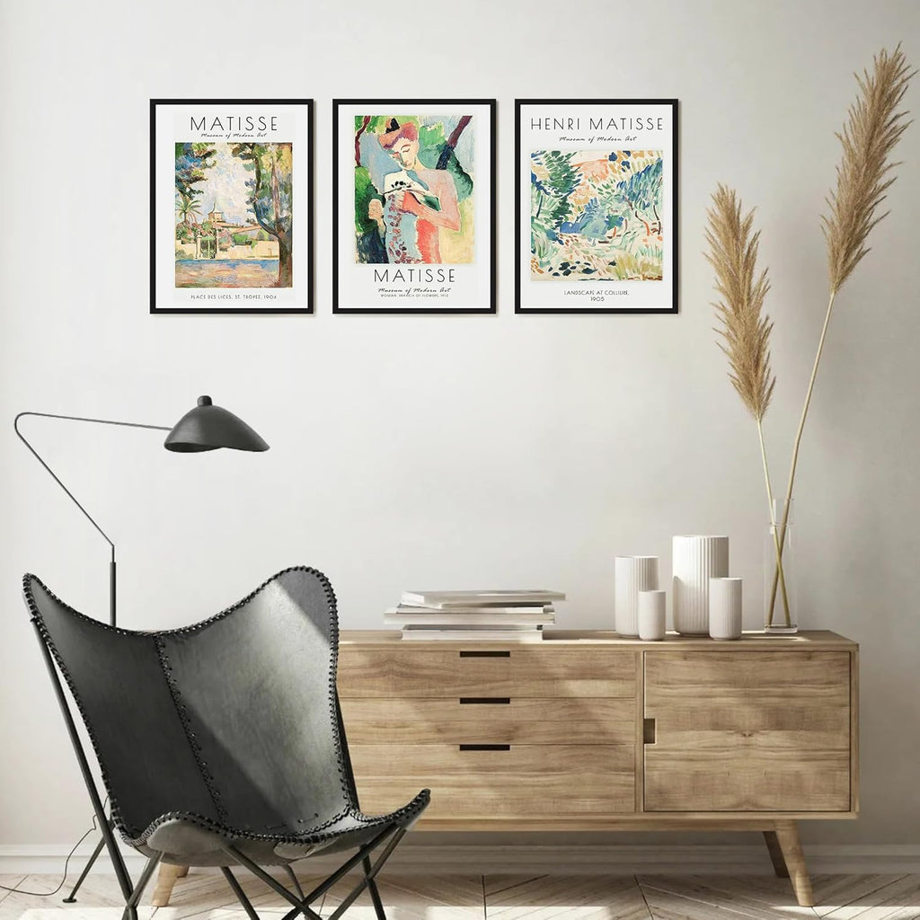 upsimples 12x16 Black Poster Frames - Scratch-Proof & Lightweight (3-Pack)