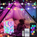 Echosari Smart Star Fairy Lights - 33ft RGB String Lights w/ App & Remote Control