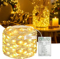 Fairdeer 16ft 50 LED Battery Fairy Lights with Timer - Warm White String Lights for Home Decor