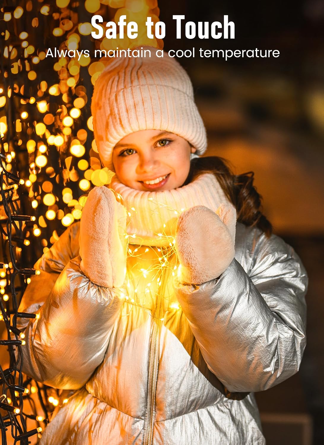 Minetom 33ft USB Fairy Lights - Waterproof Timer & Remote, 100 Warm White LEDs for Home Decor