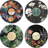 HK Studio Hippie Botanical Wall Art Set - 4x12" Posters for Dorm/Room Decor