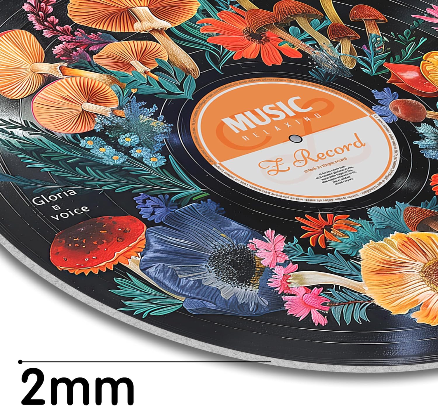 HK Studio Hippie Botanical Wall Art Set - 4x12" Posters for Dorm/Room Decor